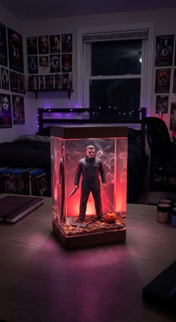 Halloween Resin Lamps