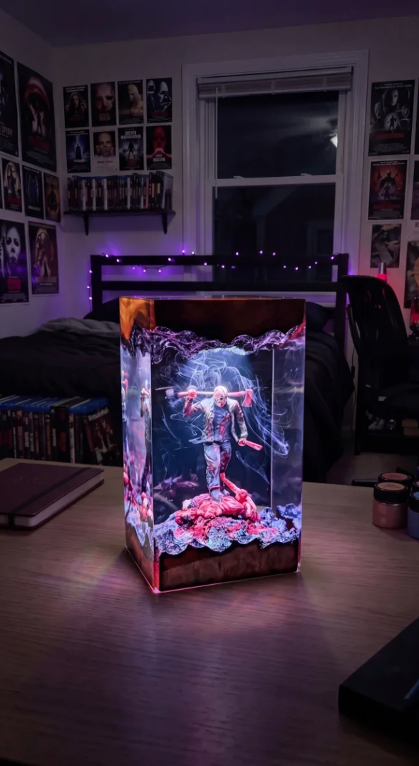 Halloween Resin Lamps