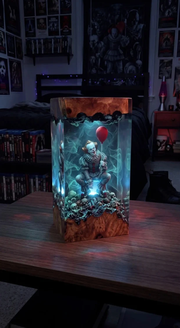 Halloween Resin Lamps