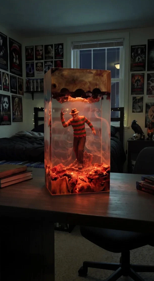 Halloween Resin Lamps