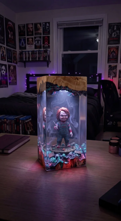 Halloween Resin Lamps