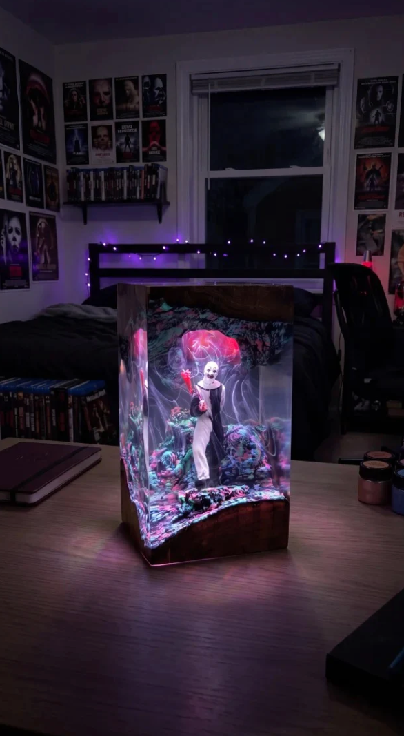 Halloween Resin Lamps